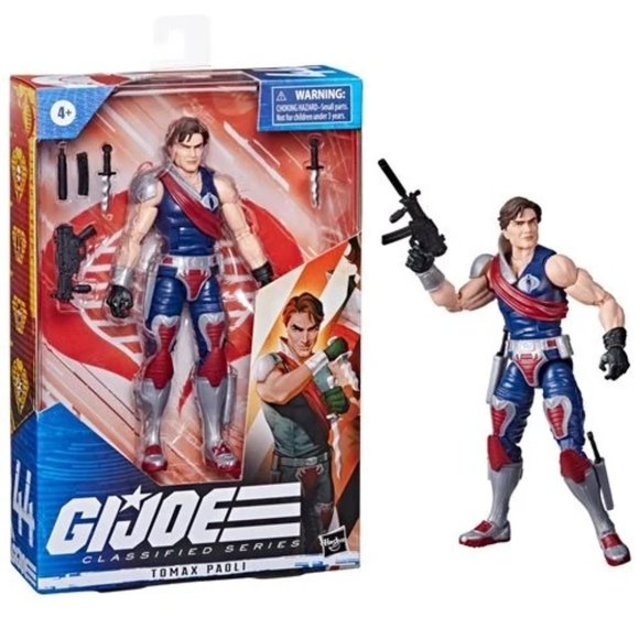 NEW! G.I. Joe Classified Series 6-Inch Tomax Paoli Action Figure - Picture 1 of 9